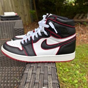 Nike Black and White High-Top Sneakers